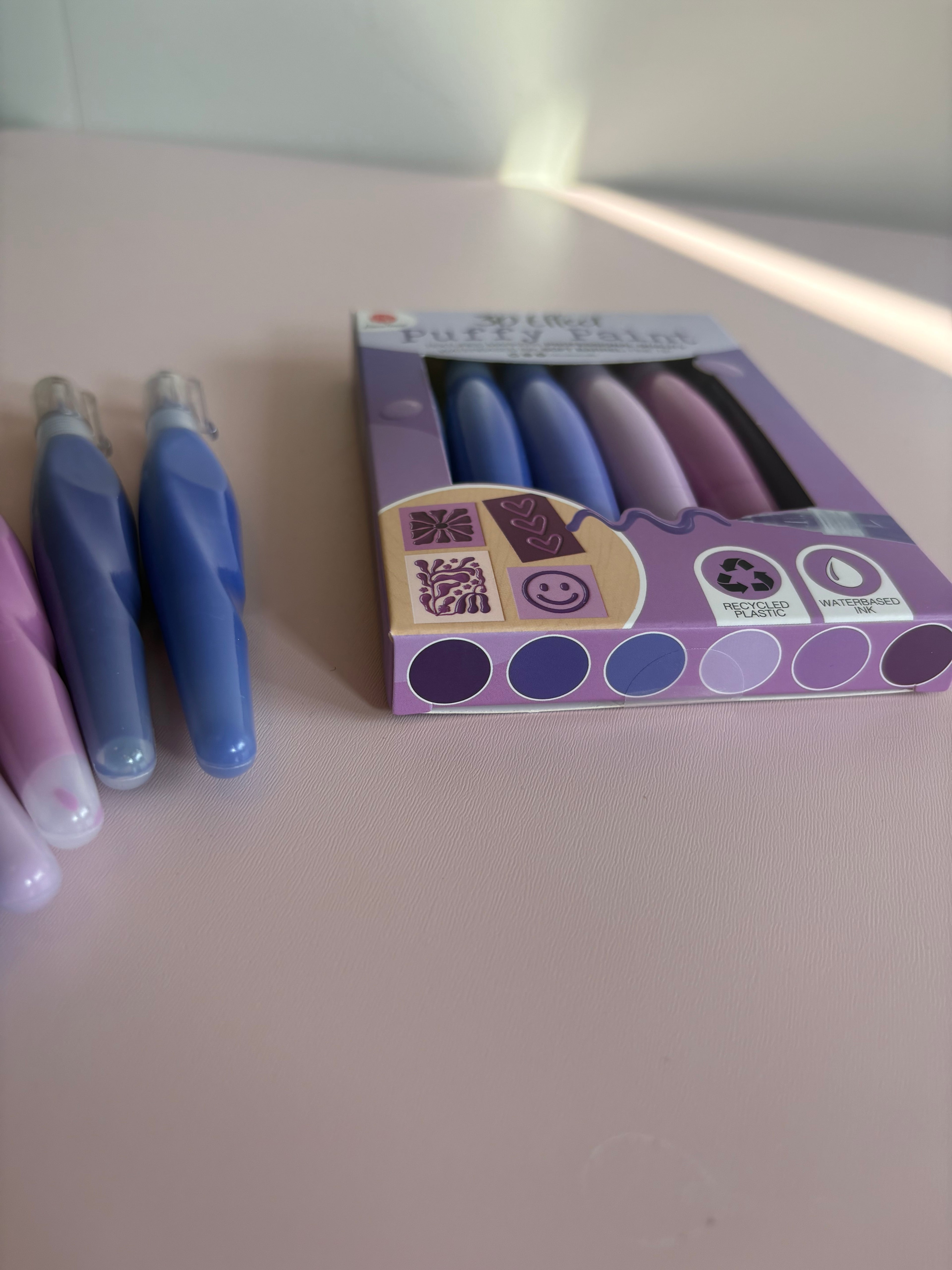 3D Puffy Paint Markers Set