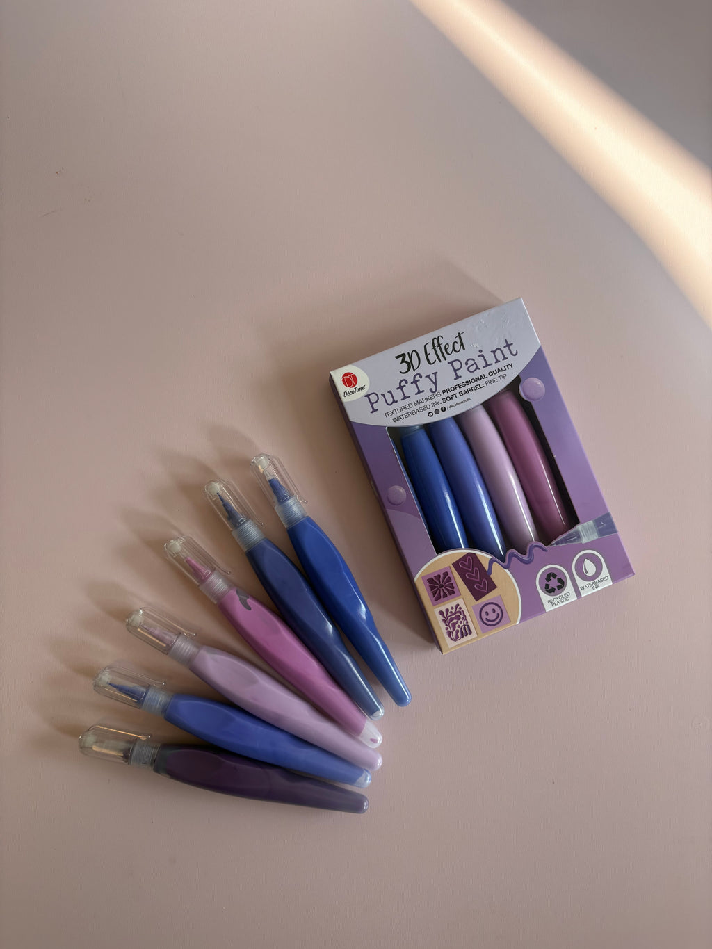 3D Puffy Paint Markers Set