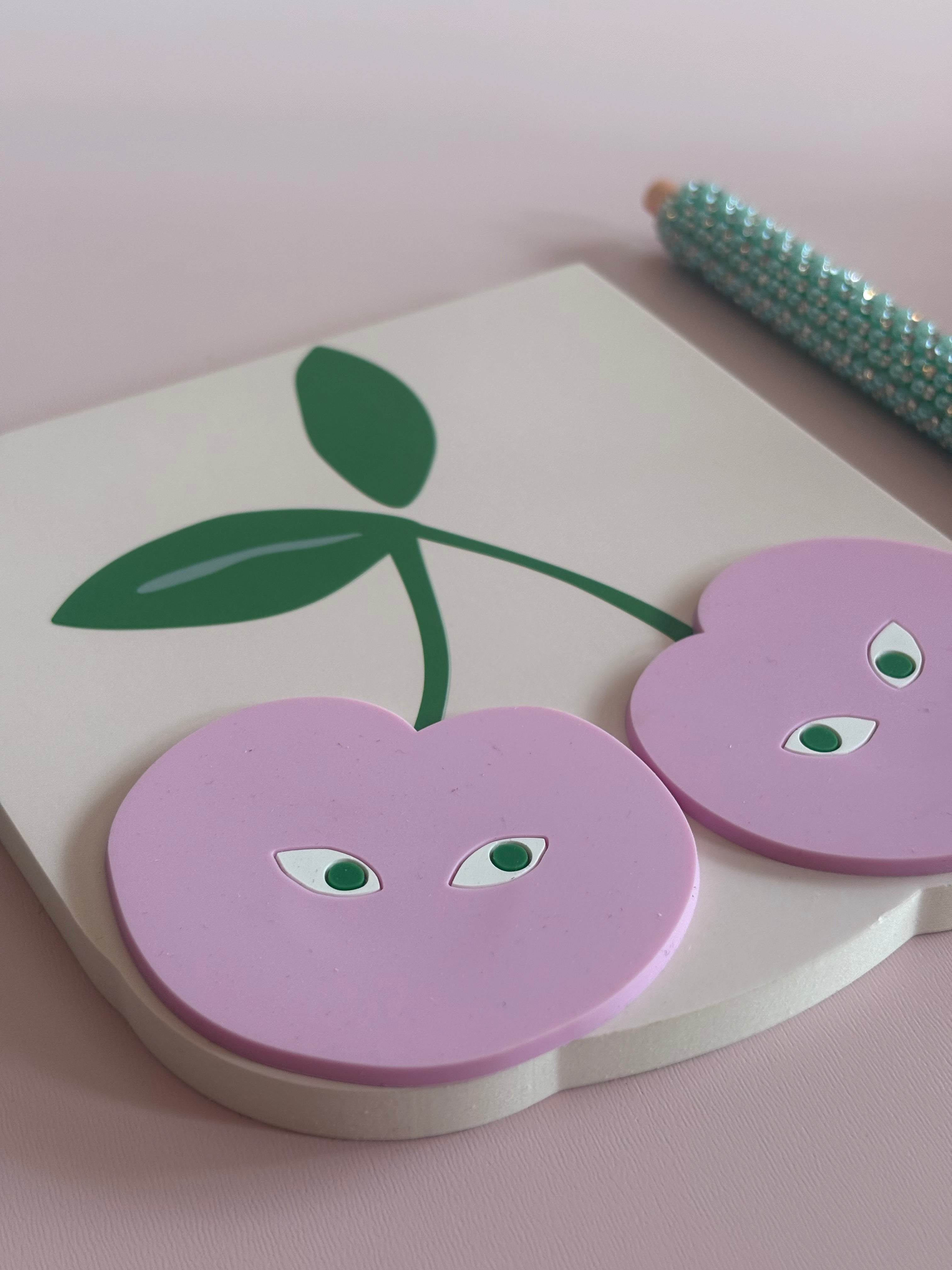 Pastel Cherry & Pearls Mini Set