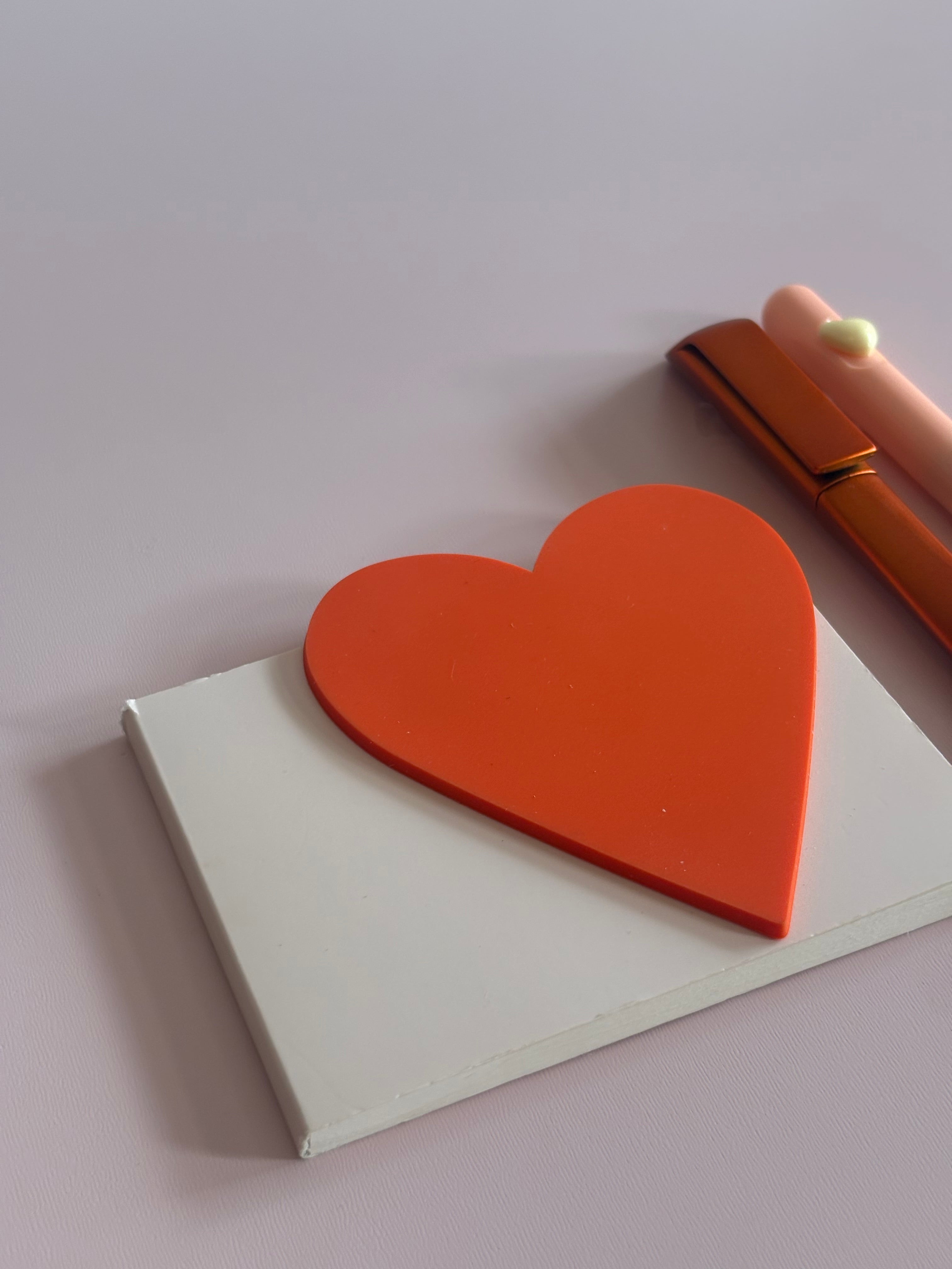 🧡 Sweet Heart Stationery Mini Set