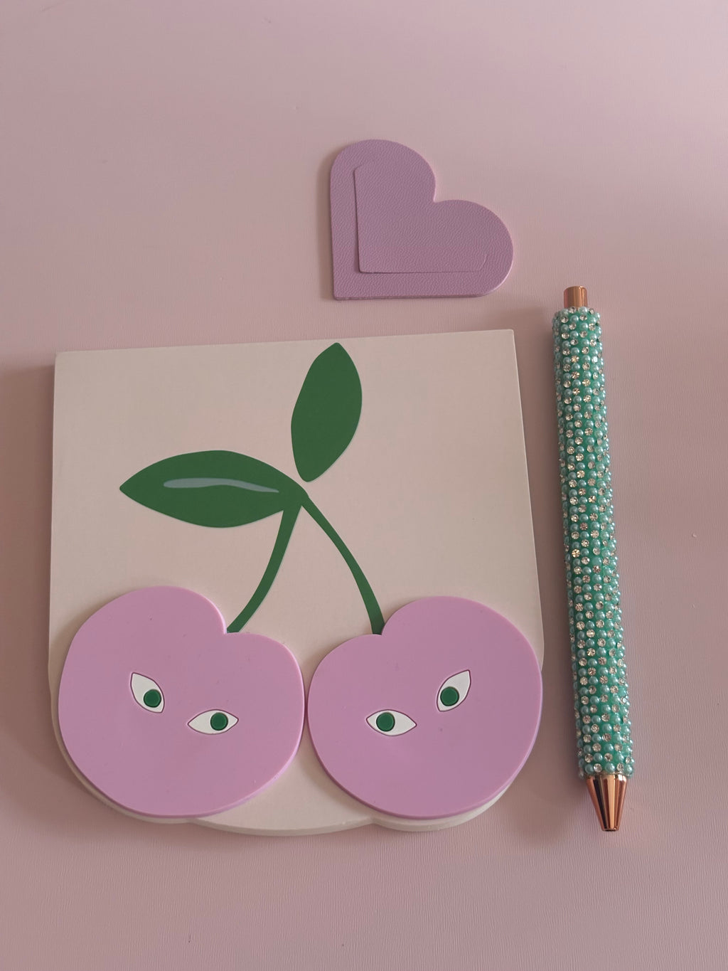 Pastel Cherry & Pearls Mini Set