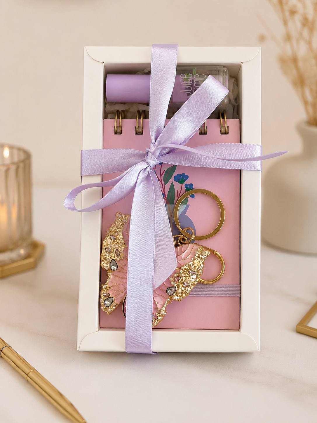 Lavender Dreams Stationery & Accessories Gift Box