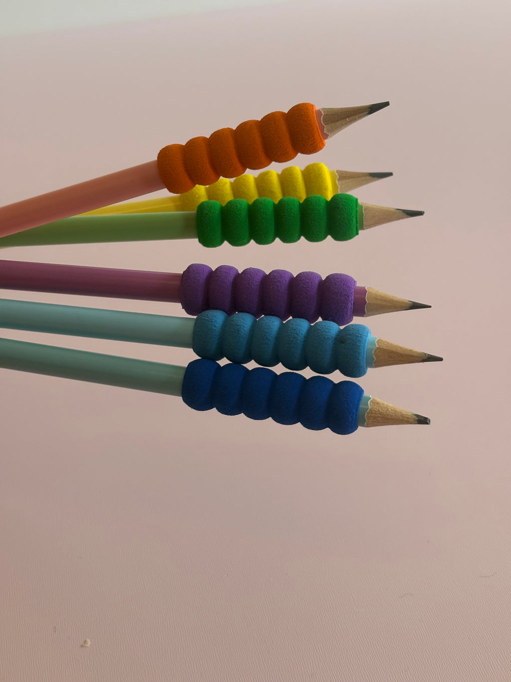 Wooden Pencils with Foam Cushion Grips