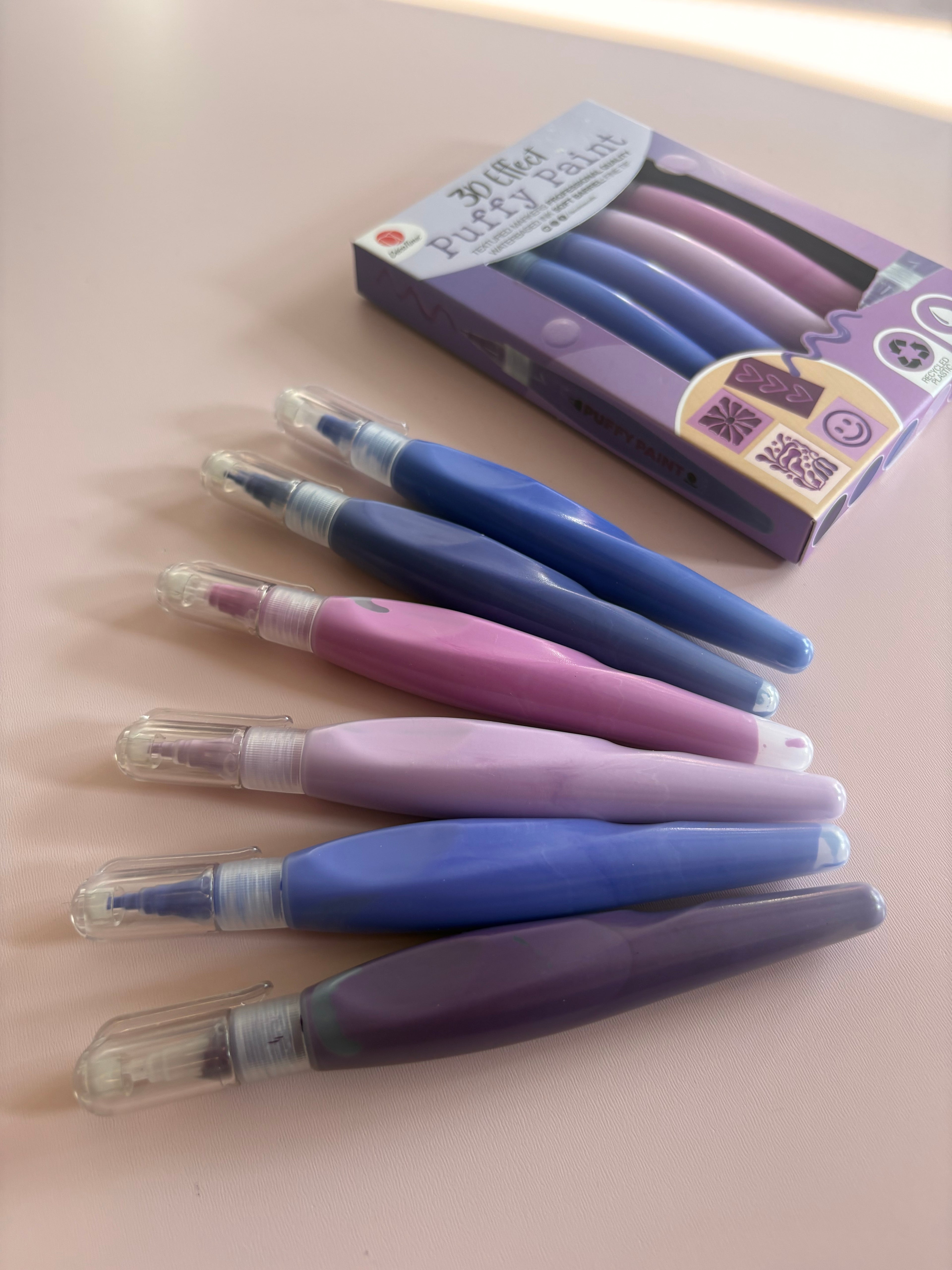 3D Puffy Paint Markers Set