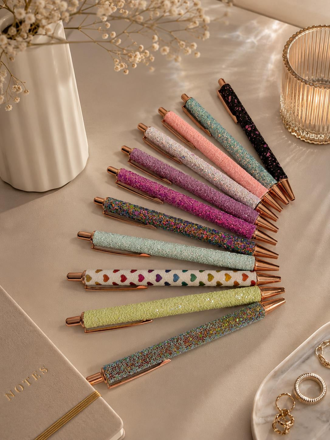 Luxe Crystal Sparkle Ballpoint Pen