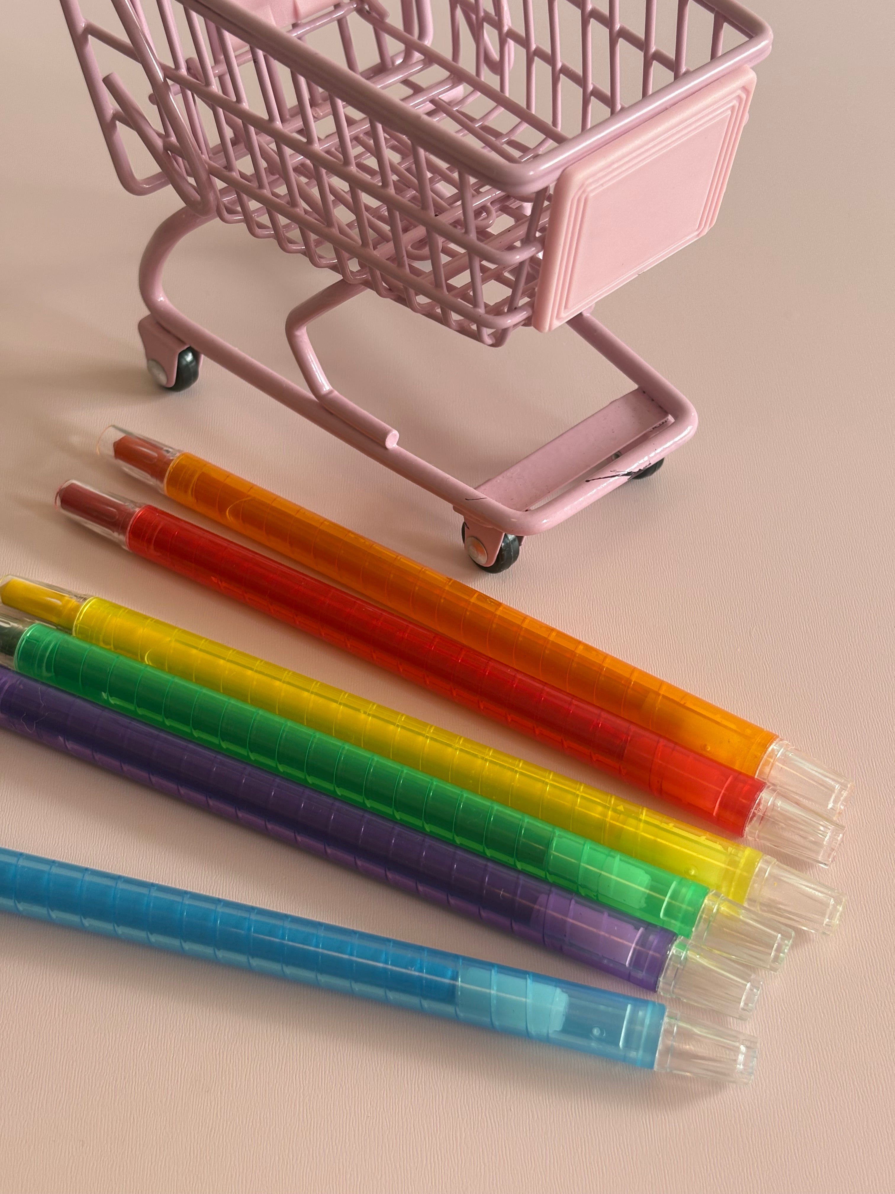 Retractable Crayons 🌈