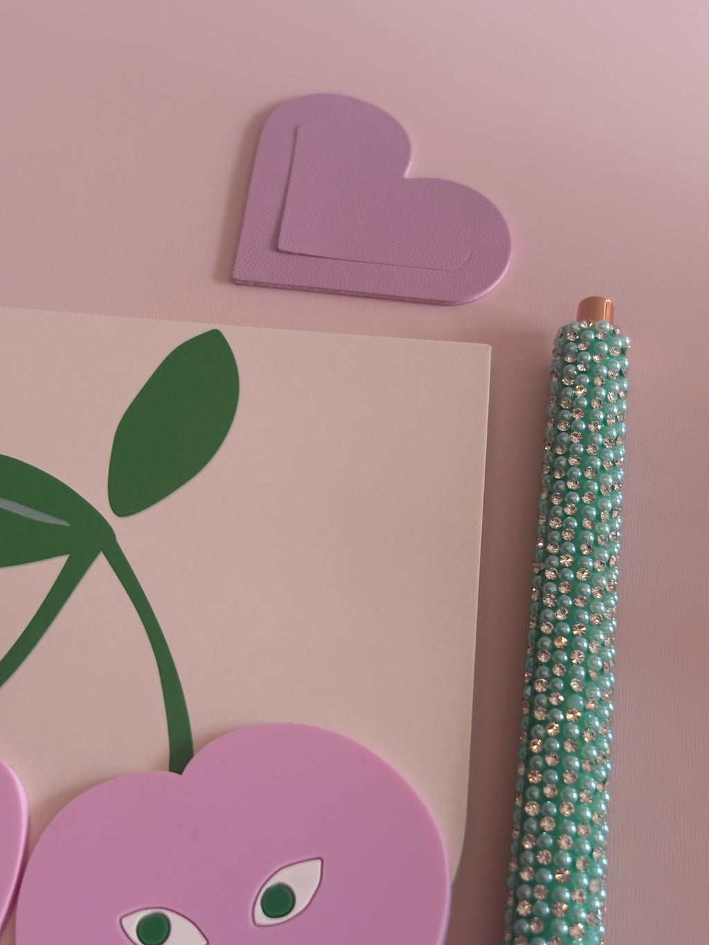 Pastel Cherry & Pearls Mini Set