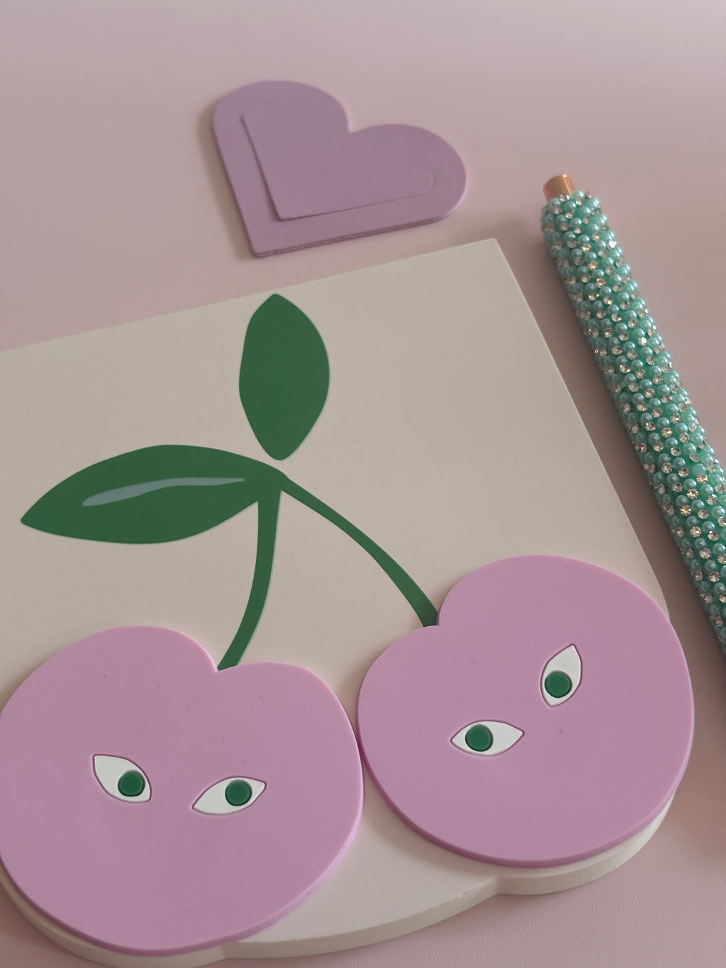 Pastel Cherry & Pearls Mini Set