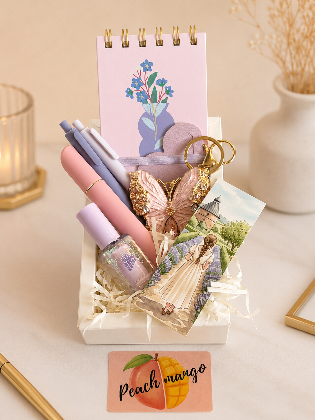 Lavender Dreams Stationery & Accessories Gift Box