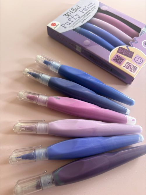 3D Puffy Paint Markers Set